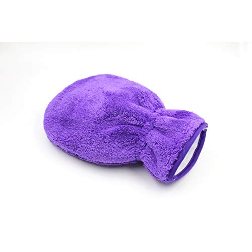 HERTZKO 2 Pack Pet Towel Glove - Ultra Absorbent Microfiber Mater...