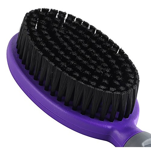 HERTZKO Bristle Brush for Dogs and Cats with Long or Short Hair -...