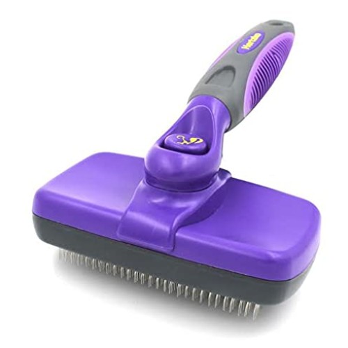 HERTZKO Slicker Brush for Dogs and Cats Pet Grooming Dematting Br...