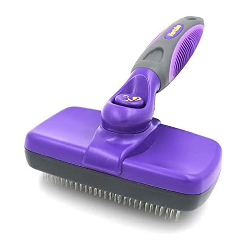 HERTZKO Slicker Brush for Dogs and Cats Pet Grooming Dematting Br...