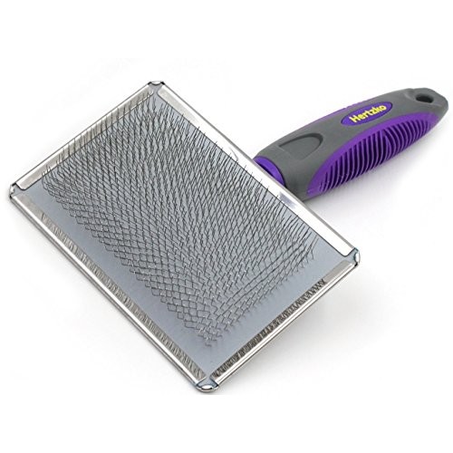 HERTZKO Slicker Brush for Dogs and Cats Pet Grooming Dematting Br...