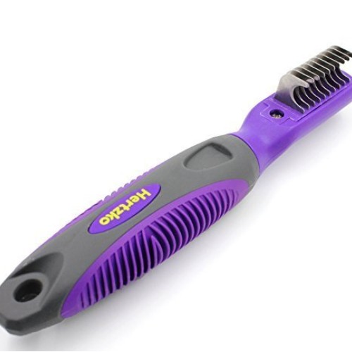 Mat Remover by Hertzko – Grooming Comb Suitable for Dogs, Cats, S...