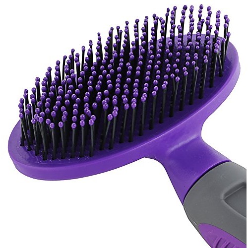 Soft Pet Brush by Hertzko - For Dogs and Cats – for Detangling an...