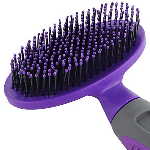 Soft Pet Brush by Hertzko - For Dogs and Cats – for Detangling an...