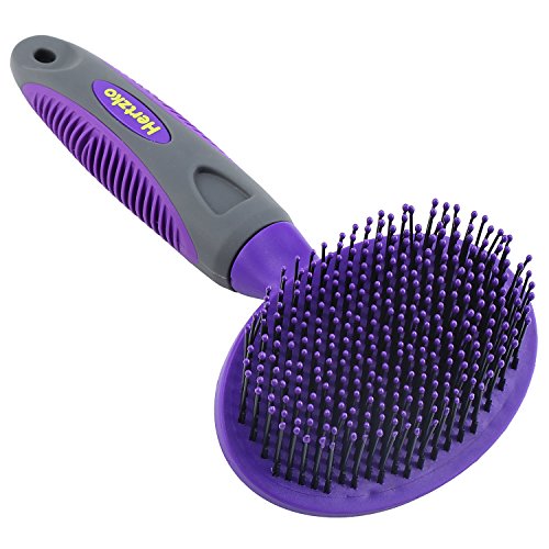 Soft Pet Brush by Hertzko - For Dogs and Cats – for Detangling an...