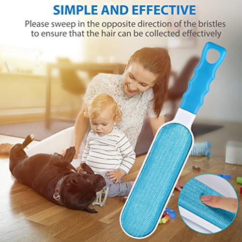 HESLAND Pet Hair Remover, Dog Cat Hair Remover with Self-Cleaning...