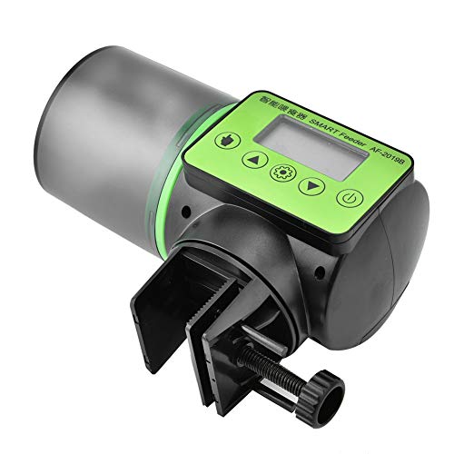 Hffheer Automatic Fish Feeder Aquarium Smart Feeder Auto Fish Foo...