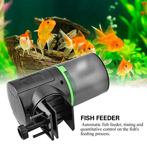 Hffheer Automatic Fish Feeder Aquarium Smart Feeder Auto Fish Foo...