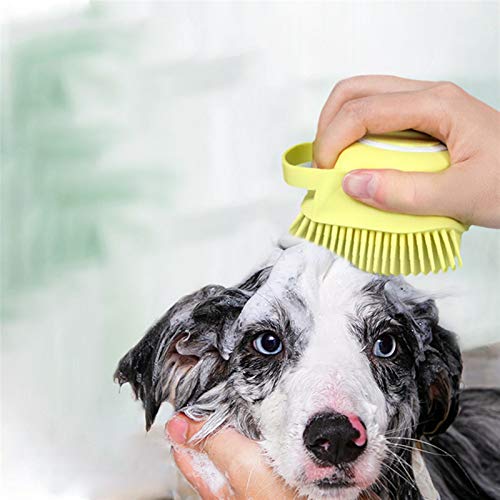 HHOSBFSS 2 Sets of Pet Dogs and Cats Multifunctional Bath Massage...