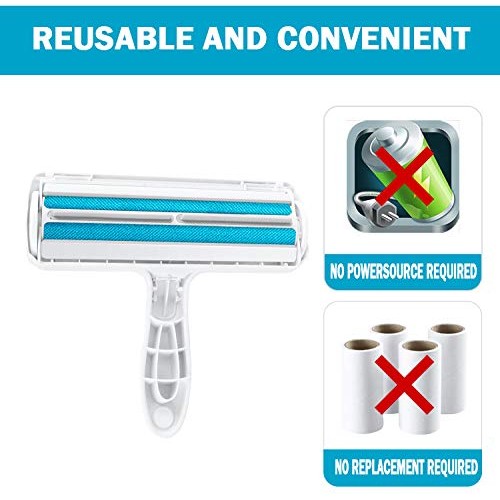 Hicaseer Pet Hair Remover Roller,Cat and Dog Hair Remover, Effici...