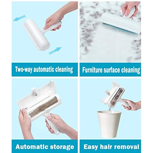 Hicaseer Pet Hair Remover Roller,Cat and Dog Hair Remover, Effici...