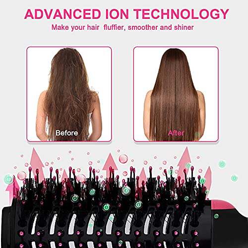 Blow Dryer Brush, Hieha Professional 4 in 1 One Step Hair Dryer a...
