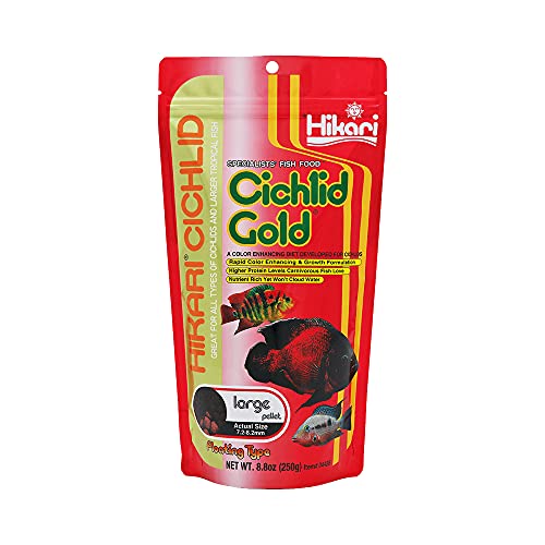 Cichlid Gold Fish Food Large Pellet Floating Type 8.8 oz 250g