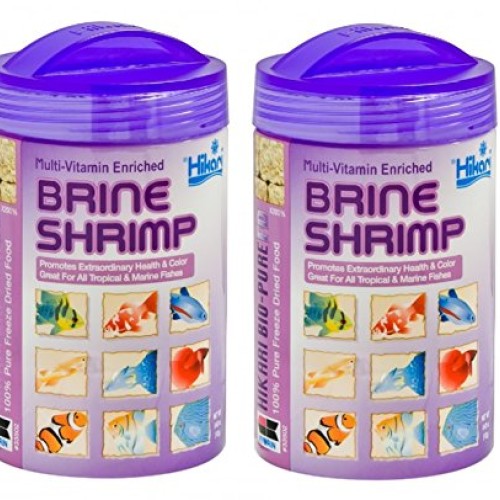 Hikari Brine Shrimp Fish Food Set of 2 Size: 0.42 Ounce