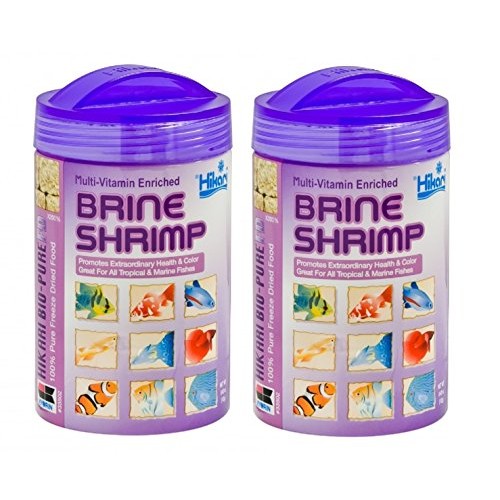 Hikari Brine Shrimp Fish Food Set of 2 Size: 0.42 Ounce