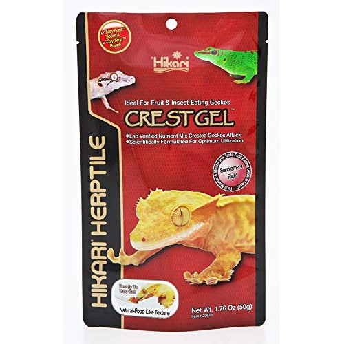 Hikari CrestGel Food for Fruit and Insect-Eating Geckos, 1.76 oz ...