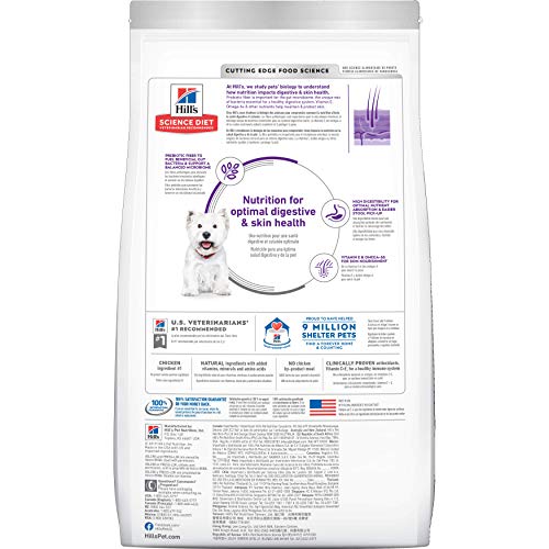 Hills Science Diet Adult Sensitive Stomach and Skin Small Bites ...