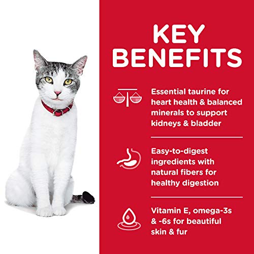 Hills Science Diet Dry Cat Food, Adult 11+ for Senior Cats, Chic...