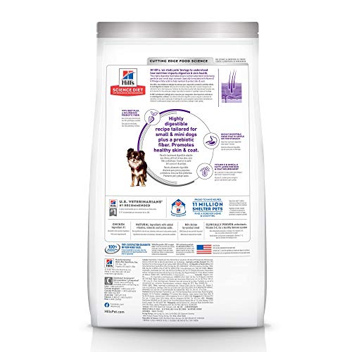 Hills Science Diet Dry Dog Food, Adult, Small & Mini Breeds, Sen...