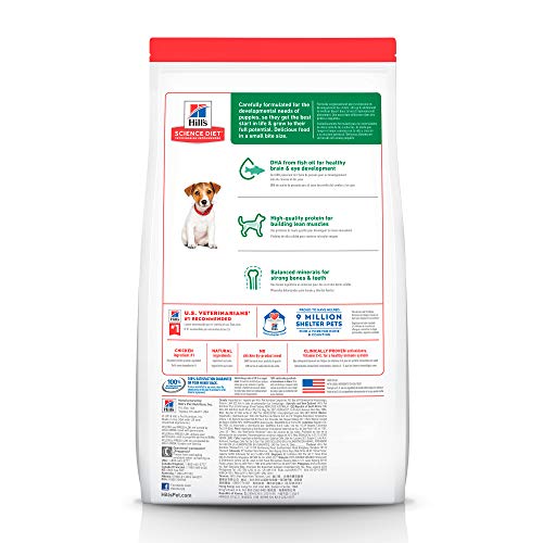 Hills Science Diet Dry Dog Food, Puppy, Small Bites, Chicken Mea...
