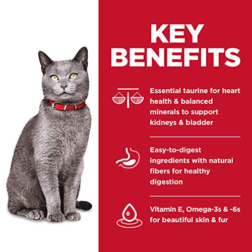 Hills Science Diet Senior 7+ No Corn, Wheat or Soy Dry Cat Food,...