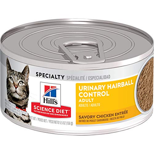 Hills Science Diet Wet Cat Food, Adult, Urinary & Hairball Contr...