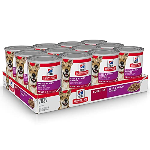 Hills Science Diet Wet Dog Food, Adult, 13 oz Cans, 12 Pack