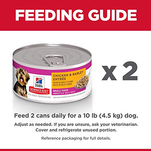 Hills Science Diet Wet Dog Food, Adult, Small Paws for Small Bre...