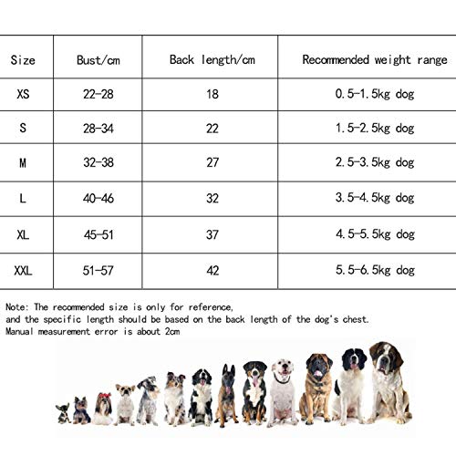 Hiloo Waterproof Transparent Raincoats XS XL Dog Raincoat Spring ...