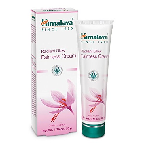 Himalaya Radiant Glow Fairness Cream for Dark Spots, Eye Bags and...