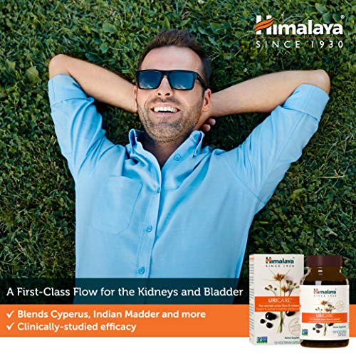 Himalaya UriCare for Kidney and Bladder Performance, 120 Capsules...