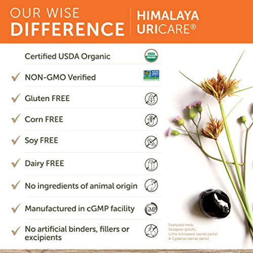 Himalaya UriCare for Kidney and Bladder Performance, 120 Capsules...