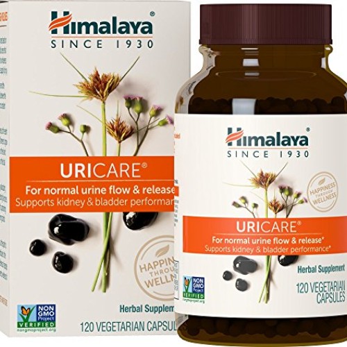 Himalaya UriCare for Kidney and Bladder Performance, 120 Capsules...