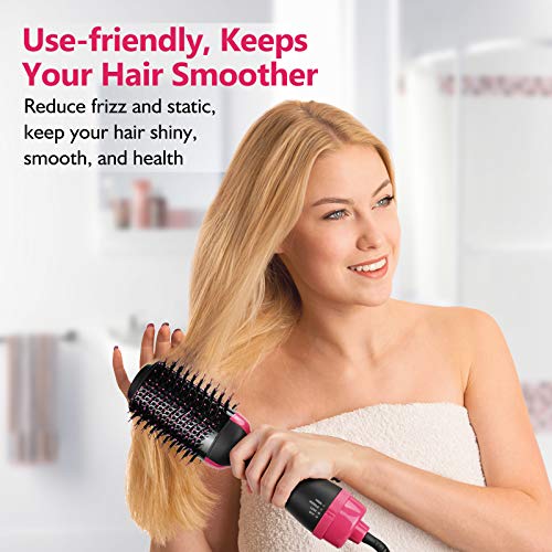 Hair Dryer Brush, HIPPIH Hot Air Brush Styler and Dryer, Blow Dry...