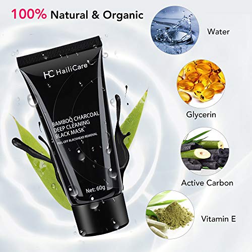 Blackhead Remover Mask Peel Off Facial Mask, Activated Charcoal F...