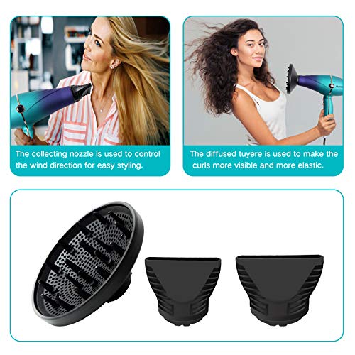 Hiveseen Professional Salon Hair Dryer 2300W, Powerful AC Motor B...