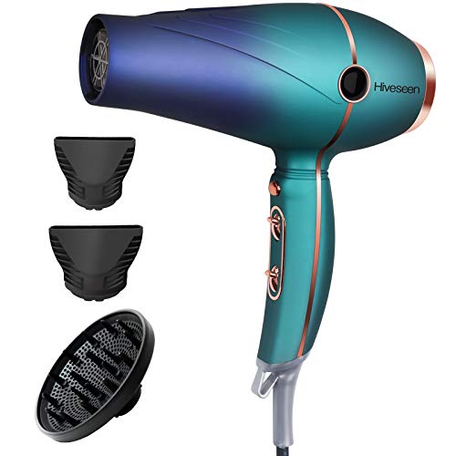 Hiveseen Professional Salon Hair Dryer 2300W, Powerful AC Motor B...