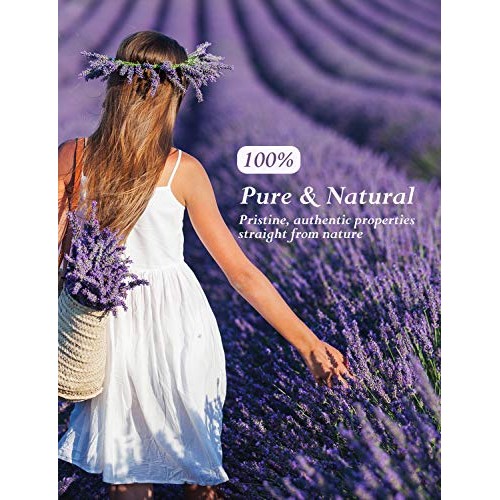 Homasy Lavender Essential Oil, 50ml 100% Pure Essential Oils, Und...