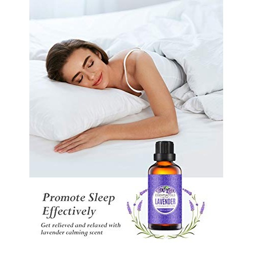 Homasy Lavender Essential Oil, 50ml 100% Pure Essential Oils, Und...