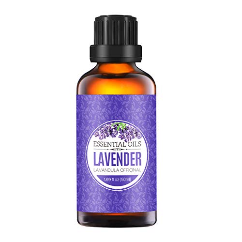 Homasy Lavender Essential Oil, 50ml 100% Pure Essential Oils, Und...