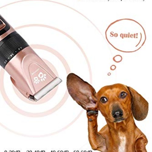 Hommie Pet Grooming Clipper, 2 in 1 Dog Grooming Clippers Wireles...