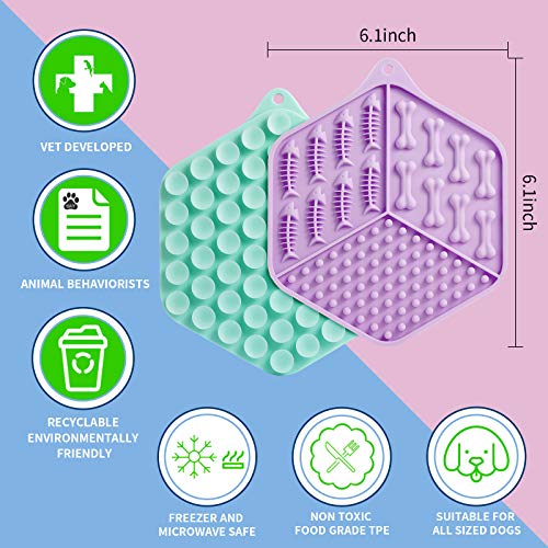 Dog Lick Mat,Calming Mat for Dog Anxiety Relief,Alternative to Sl...
