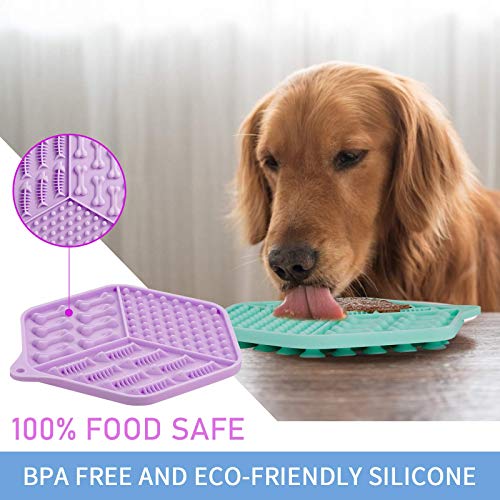 Dog Lick Mat,Calming Mat for Dog Anxiety Relief,Alternative to Sl...