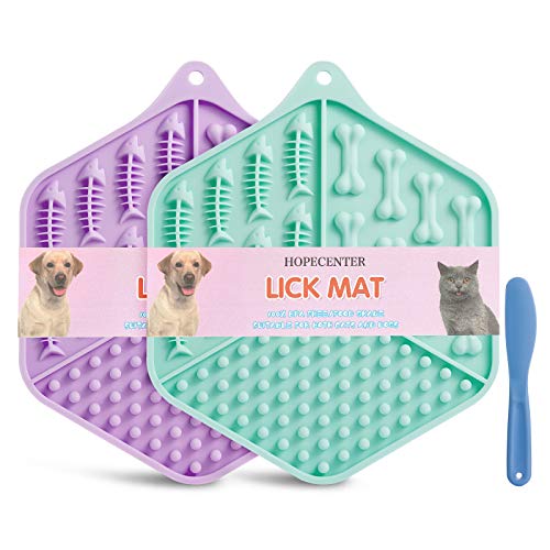 Dog Lick Mat,Calming Mat for Dog Anxiety Relief,Alternative to Sl...