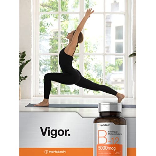 B12 Sublingual Methylcobalamin | 5000mcg | 120 Fast Dissolve Tabl...