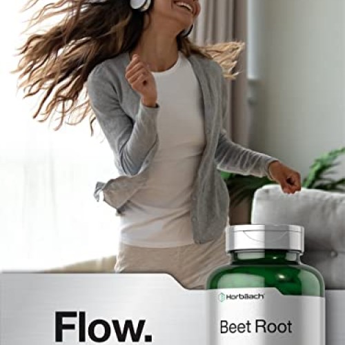 Beet Root Powder Capsules 8000mg | 320 Count | Non-GMO and Gluten...
