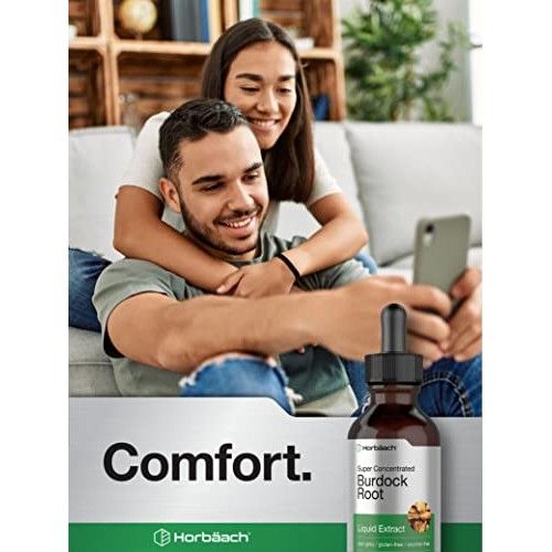 Burdock Root Tincture | 2 fl oz | Alcohol Free | Vegetarian, Non-...