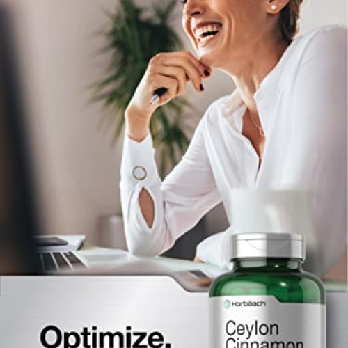 Ceylon Cinnamon Capsules | 6000 mg | 150 Count | Non-GMO & Gluten...