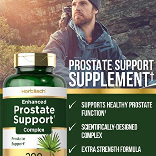 Enhanced Prostate Supplement for Men | 200 Capsules | Prostate He...