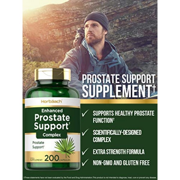Enhanced Prostate Supplement for Men | 200 Capsules | Prostate He...